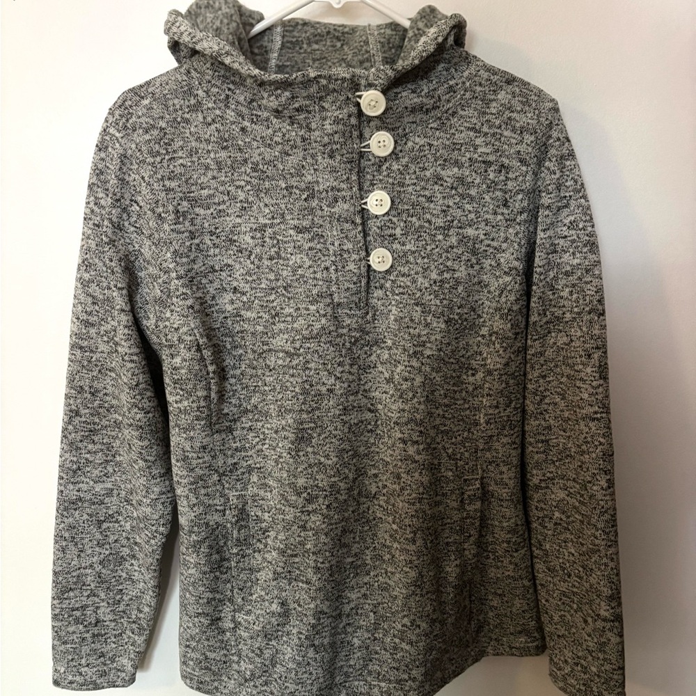 Columbia Gray Cowl Neck Sweater